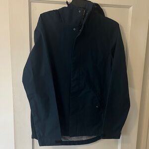 Men's Hooded Rain Jacket — Dark Navy